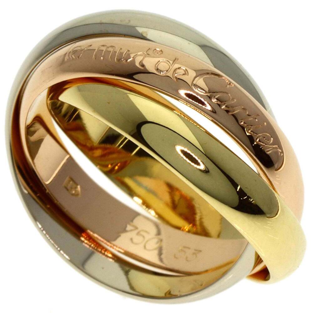 CARTIER 18k Gold Trinity Ring